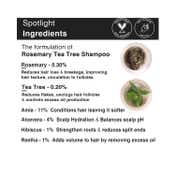 Soulflower Rosemary Tea Tree Shampoo With Vitamin B5 (200ml)