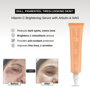The Formularx Vitamin C Brightening Face Serum Pack of 2 Combo  (2 x 30 g)