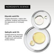 The Formularx 6% AHA BHA Exfoliator with 5% Glycolic & 1% Salicylic Acid for Rough Skin (100 ml)