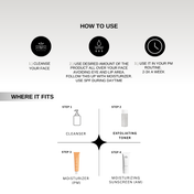 The Formularx 6% AHA BHA Exfoliator with 5% Glycolic & 1% Salicylic Acid for Rough Skin (100 ml)