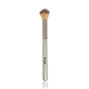 Bronson Professional Classic Powder Makeup Brush - Silver, Pink
