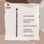 Bronson Professional Classic Eye Shadow Blending Application Makeup Brush - Silver, Pink