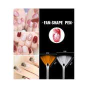 Bronson Professional Nail Art Acrylic UV Polish Brushes Tool Kit - White (15pcs)