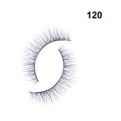 Bronson Professional Pair 6D Long & Natural False Eyelashes - 120 - Black (10 Pairs)