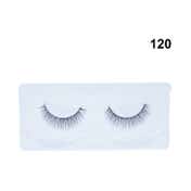 Bronson Professional Pair 6D Long & Natural False Eyelashes - 120 - Black (10 Pairs)