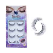 Bronson Professional Pair 6D Long & Natural False Eyelashes - 202 - Black (5 Pairs)