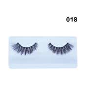 Bronson Professional Long & Natural False Eyelashes - 18 - Black