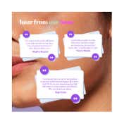 Bombae NOFuzzGIVEN Face Razor For Women - White, Purple (3Pcs)