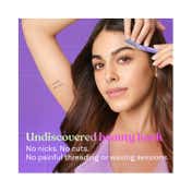 Bombae GlamUP Reusable & Painless Beauty Face Razor - Purple (3Pcs)