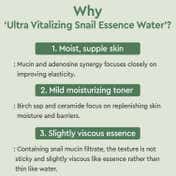 Dewytree Ultra Vitalizing Snail Essence Water (150 ml) And Cream (80 ml) Combo