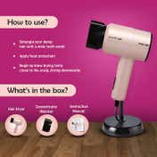 Ikonic Me Mini Vibe Hair Dryer - Black & Pearl Pink (1 pc)