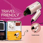 Ikonic Me Mini Vibe Hair Dryer - Black & Pearl Pink (1 pc)