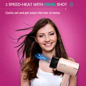 Ikonic Me Mini Vibe Hair Dryer - Black & Pearl Pink (1 pc)