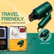 Ikonic Me Mini Vibe Hair Dryer - Black & Emerald (1 pc)