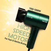 Ikonic Me Mini Vibe Hair Dryer - Black & Emerald (1 pc)