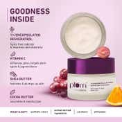 Plum 1% Resveratrol & Vitamin C Anti-Aging Face Moisturizer For Glowing Skin (50 g)
