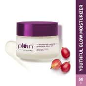 Plum 1% Resveratrol & Vitamin C Anti-Aging Face Moisturizer For Glowing Skin (50 g)