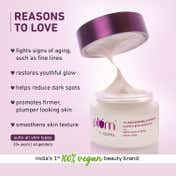 Plum 1% Resveratrol & Vitamin C Anti-Aging Face Moisturizer For Glowing Skin (50 g)