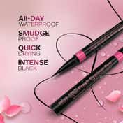 Faces Canada Magneteyes Fresh Eyeliner Pen - Black, All - Day Waterproof & Smudgeproof (1 ml)