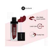 SUGAR Cosmetics Smudge Me Not Liquid Lipstick - 01 Brazen Raisin (4.5 ml)