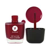 SUGAR Cosmetics Tip Tac Toe Nail Lacquer Classic - 28 Joyful Jam (9 ml)
