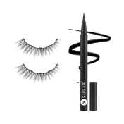 SUGAR Cosmetics Maximeyes Drama Magnetic Eyelashes & Eyeliner - 01 Genuine (2 pcs)
