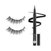 SUGAR Cosmetics Maximeyes Drama Magnetic Eyelashes & Eyeliner - 02 Exceptional (2 pcs)