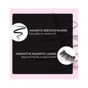 SUGAR Cosmetics Maximeyes Drama Magnetic Eyelashes & Eyeliner - 03 Melodrama (2 pcs)