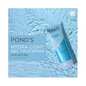 Pond's Hydra Light Hyaluronic Acid Hydrating Gel Face Wash (100 g)