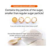Kundal White Musk Macadamia & Sugar Body Scrub (550g)