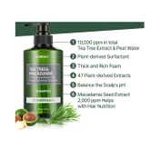 Kundal Tea Tree & Macadamia White Musk Deep Cleansing Shampoo (500ml)