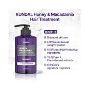 Kundal White Musk Honey & Macadamia Hair Treatment (500ml)