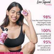 The Love Co. Japanese Cherry Blossom Body Wash + Body Lotion Combo (Pack of 2)