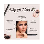Colorbar Ultimate Stunner Kajal - 01 Black Beauty (1.8 g)