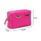 Colorbar Lips & Lashes Small Pouch - Neon Pink