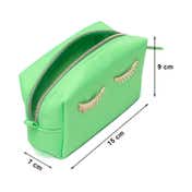 Colorbar Lips & Lashes Small Pouch - Neon Green