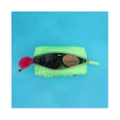 Colorbar Lips & Lashes Small Pouch - Neon Green