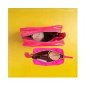 Colorbar Lips & Lashes Box Pouch - Neon Pink (2Pcs)
