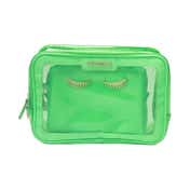 Colorbar Lips & Lashes Box Pouch - Neon Green (2Pcs)