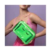 Colorbar Lips & Lashes Box Pouch - Neon Green (2Pcs)