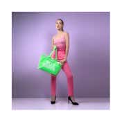 Colorbar The Bold & Beautiful Tote - Neon Green