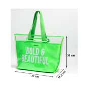 Colorbar The Bold & Beautiful Tote - Neon Green