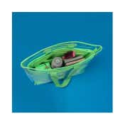 Colorbar The Bold & Beautiful Tote - Neon Green