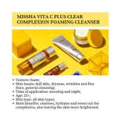 Missha Vita C Plus Clear Complexion Foaming Cleanser (120ml)