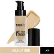 Insight Cosmetics Matte Finish Full Cover Foundation - LN08 (30 ml)