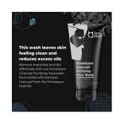 Qraa Men Himalayan Charcoal Purifying Face Wash Combo (2 pcs)