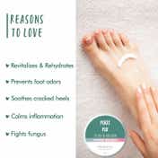THE LOVE CO. Foot Fix Tea Tree Oil Foot Cream (100g)