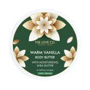 THE LOVE CO. Warm Vanilla Body Butter Deep Moisturization With Pure Shea Butter (200g)