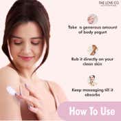 THE LOVE CO. Japanese Cherry Blossom Body Yogurt Deep Moisturization With Pure Shea Butter (200g)