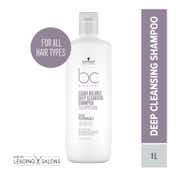 Schwarzkopf Professional Bonacure Clean Balance Deep Cleansing Shampoo With Tocopherol (1000ml)